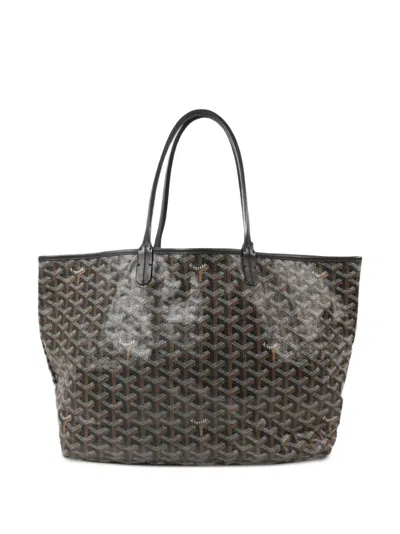 Pre-owned Goyard Pm Saint Louis Ine Tote Bag In Black
