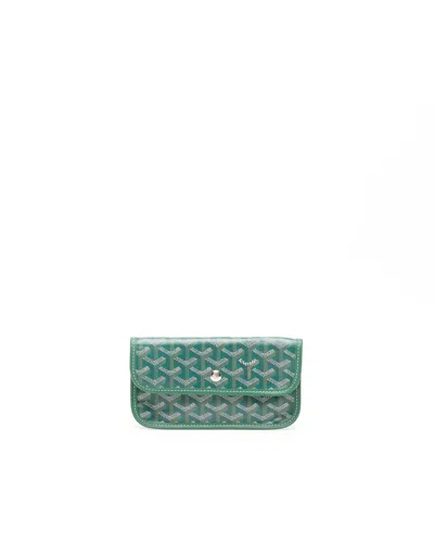 Pre-owned Goyard Pouch In Green