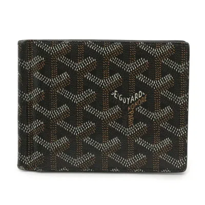 Pre-owned Goyard Pvc Leather Bill Wallet (bi-fold) () In Multi