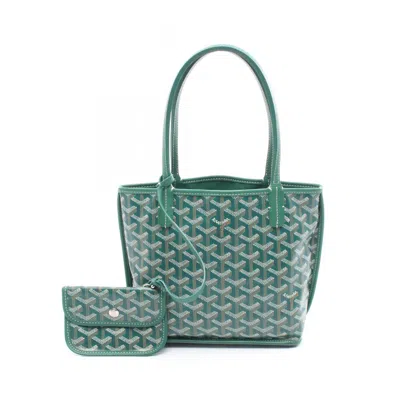 Pre-owned Goyard Pvc Leather Pouch Tote Bag () In Multi