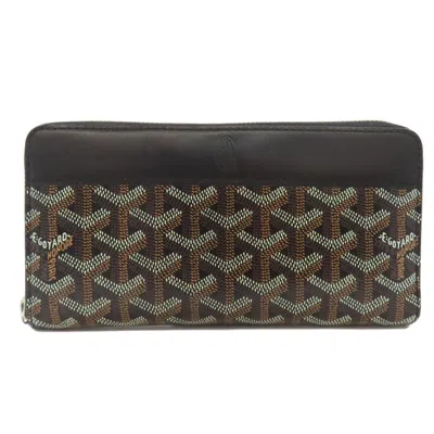 Pre-owned Goyard Pvc Long Wallet (bi-fold) ()