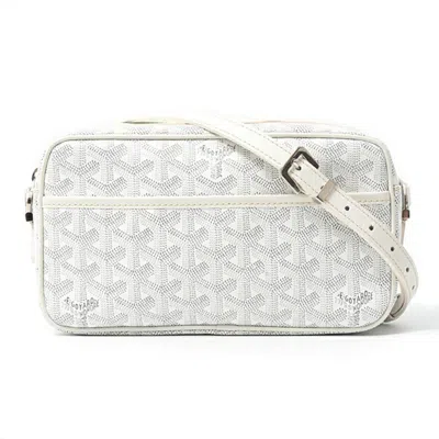 Pre-owned Goyard Pvc Shoulder Bag () In White