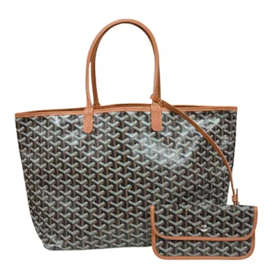 Pre-owned Goyard Pvc Tote Bag () In Brown