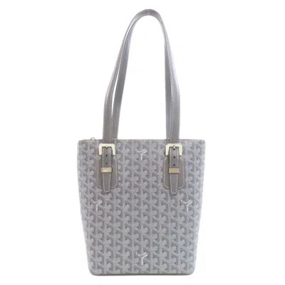 Pre-owned Goyard Pvc Tote Bag () In Grey