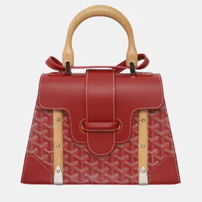 Pre-owned Goyard Red Saigon Pm