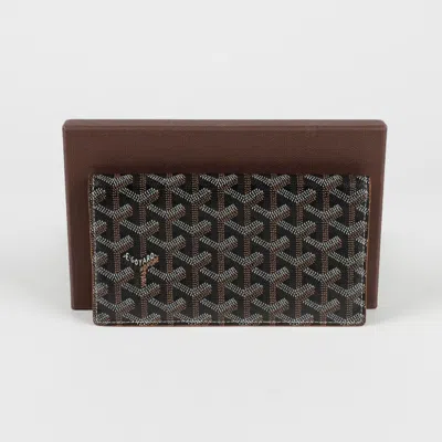 Pre-owned Goyard Richelieu Long Wallet In Black