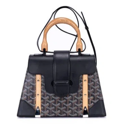 Pre-owned Goyard Saigon In Black