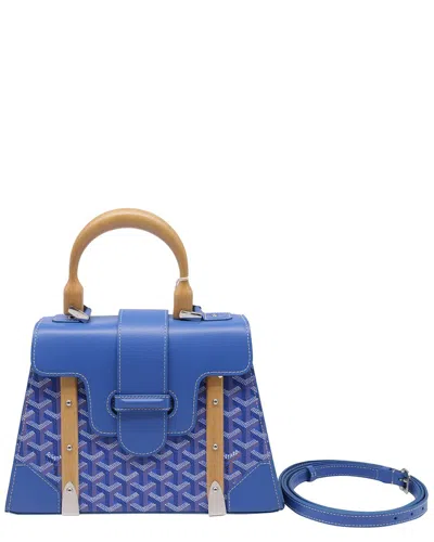 Pre-owned Goyard Saigon Pm Top Handle Bag (authentic Pre-loved)