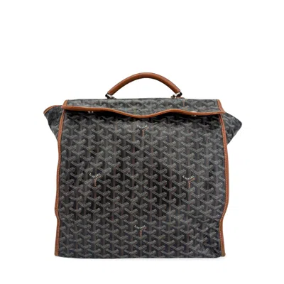 Goyard Saint Léger Backpack Black Brown