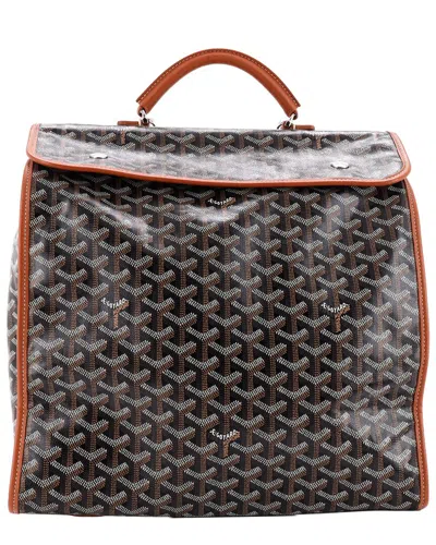 Pre-owned Goyard Saint Leger Briefcase Backpack Coated (authentic Pre-loved)