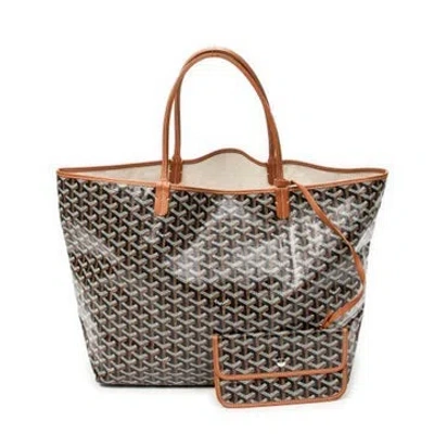 Pre-owned Goyard Saint Louis In Brown