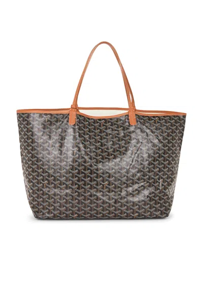 Pre-owned Goyard Saint Louis Gm Tote Bag In Black