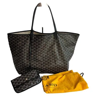Pre-owned Goyard Saint Louis Gm Tote Large Black 2018