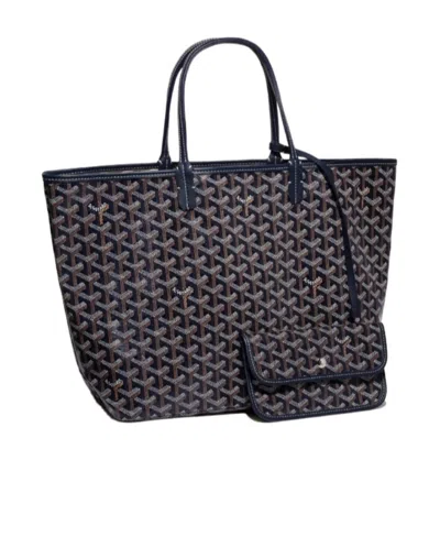 Pre-owned Goyard Saint Louis Handbag In Black