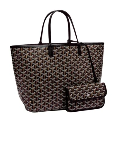 Pre-owned Goyard Saint Louis Handbag In Black