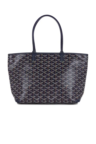 Pre-owned Goyard Saint Louis Pm Tote Bag In Black