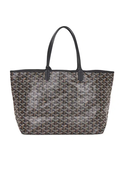 Pre-owned Goyard Saint Louis Pm Tote Bag In Black