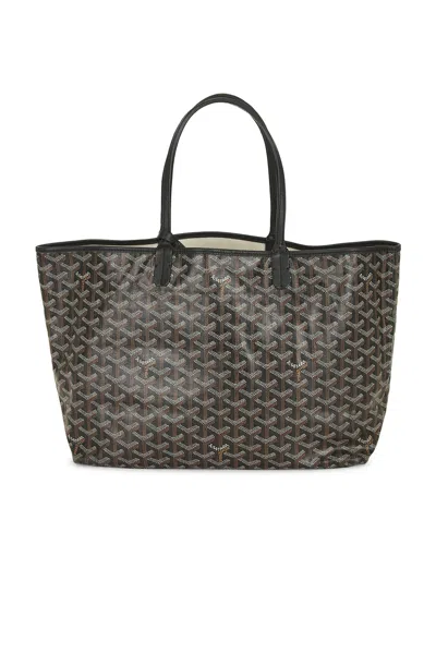 Pre-owned Goyard Saint Louis Pm Tote Bag In Black