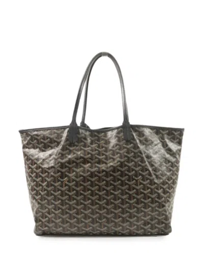 Pre-owned Goyard Saint Louis Pm Tote Bag In Brown