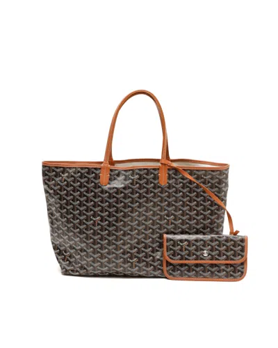 Goyard Saint Louis Pm Tote Bag In Brown