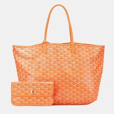 Pre-owned Goyard Saint Louis Pm Tote Bag Orange