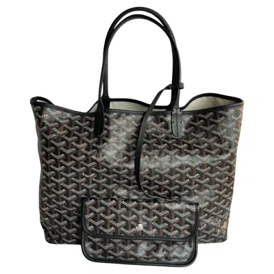 Pre-owned Goyard Saint Louis Pm Tote Medium Black 2018