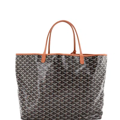 Goyard Saint Louis Reversible Tote Coated Canvas And Printed Canvas Gm In Multi