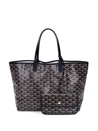 Pre-owned Goyard Saint Louis Tote Bag In Black