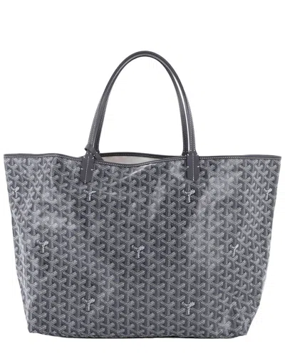 Goyard Saint Louis Tote Coated Canvas Gm (authentic Pre-loved)