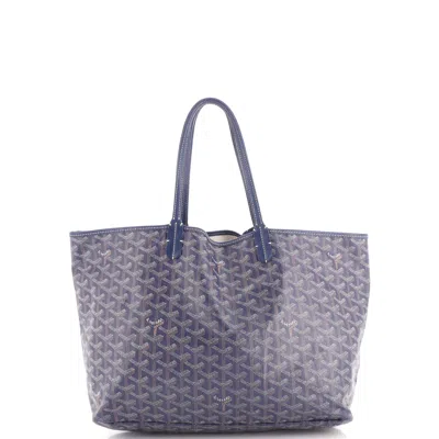 Goyard Saint Louis Tote Coated Canvas Pm In Purple