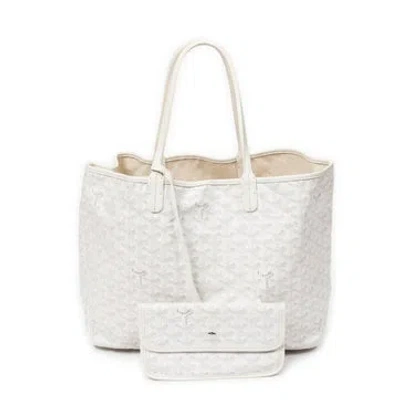 Pre-owned Goyard Saint Louis In White