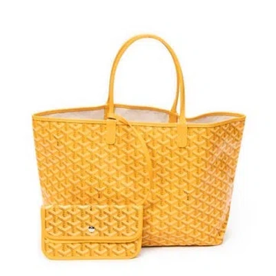 Pre-owned Goyard Saint Louis In Yellow