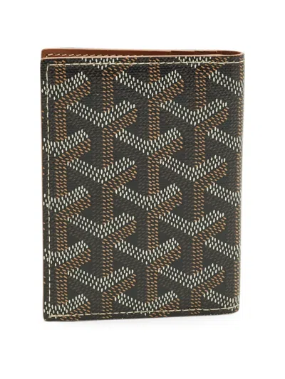 Pre-owned Goyard Saint Marc Ine Card Holder In Brown