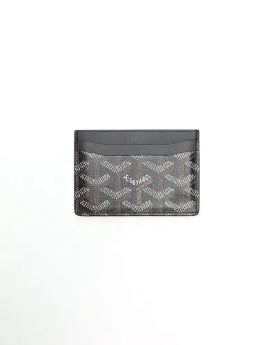 Pre-owned Goyard Saint-sulpice Card Case In Multi