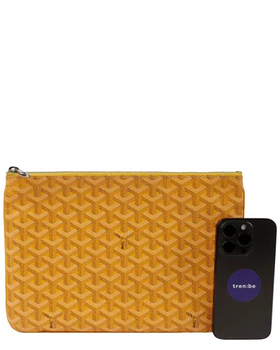 Pre-owned Goyard Sena Mm Clutch (authentic Pre-loved)