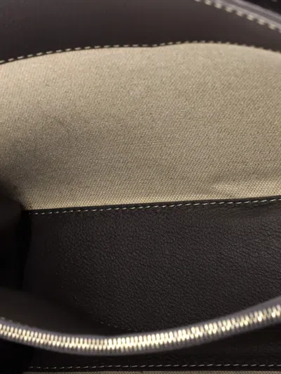 Pre-owned Goyard Structured Rouette Chain Coated Canvas Pm Shoulder Bag In Grey