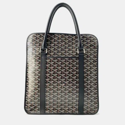 Pre-owned Goyard Tote Bag Burgundy Black