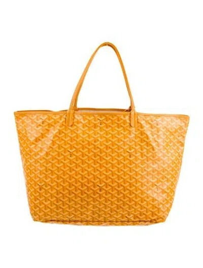 Pre-owned Goyard Tote In Yellow