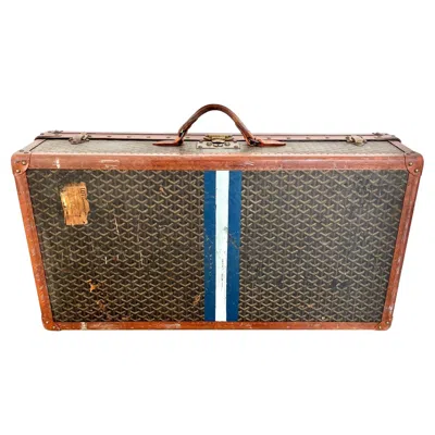 Pre-owned Goyard Trunk, 1940s France In Brown
