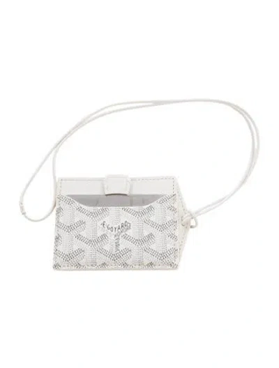 Pre-owned Goyard Venus A Card Holder In Multi