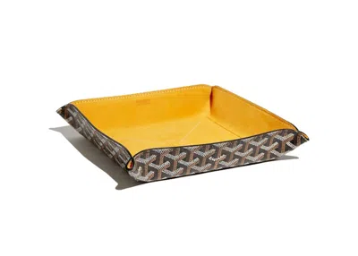 Pre-owned Goyard Vide Poche Fourretout In Black