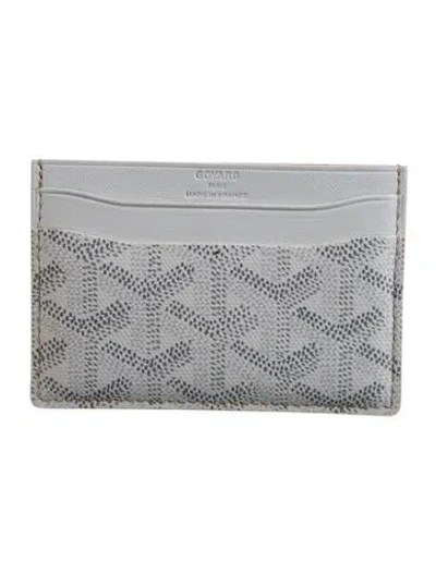 Pre-owned Goyard Vintage 2005 Card Holder In White