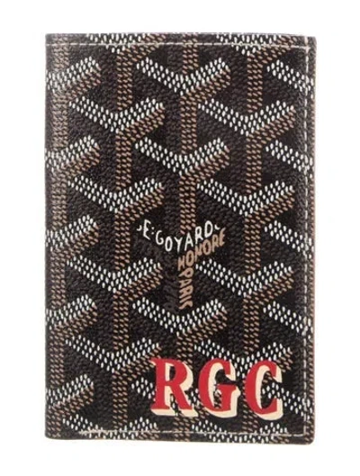 Pre-owned Goyard Vintage 2006 Card Holder In Black