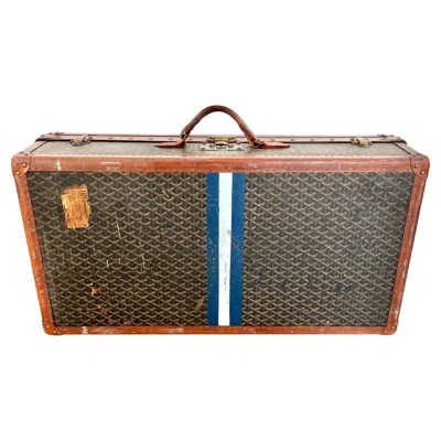 Pre-owned Goyard Vintage  Trunk In Brown