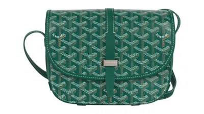 Pre-owned Goyard Women's  233 Messenger Ine Pm In Green
