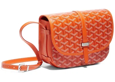 Pre-owned Goyard Women's  Belvedere Pm In Orange