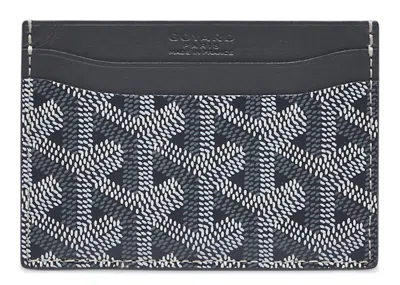 Pre-owned Goyard Women's  Card Holder Ine In Grey