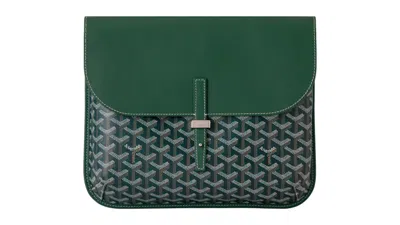 Pre-owned Goyard Women's  Coursier Messenger Bag In Green