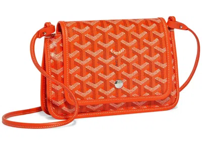 Pre-owned Goyard Women's  Plumet Pouch In Orange