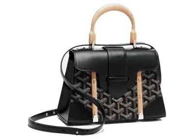Pre-owned Goyard Women's  Saigon Structure Mini Bag In Black